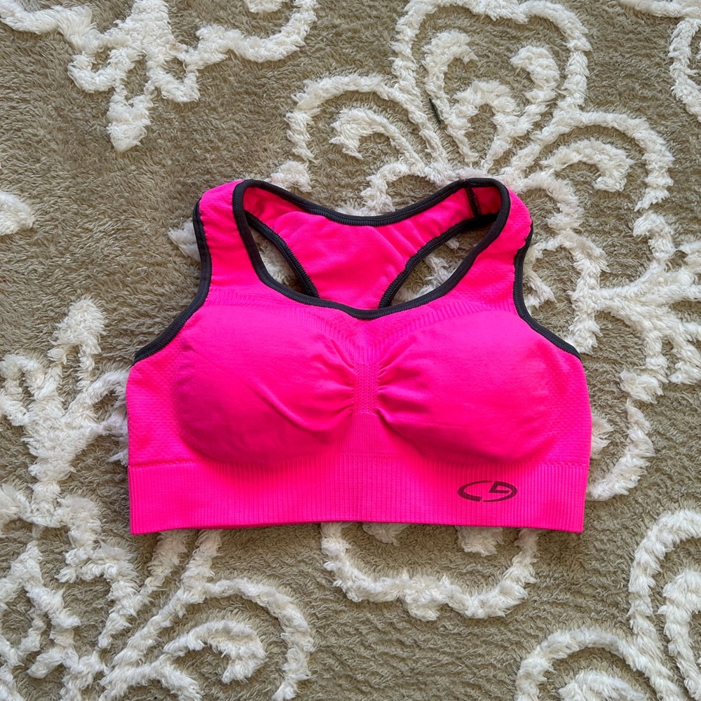 Champion. Hot pink workout bra. Size S